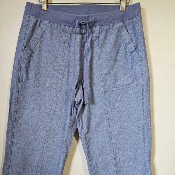 Talbots Heathered Blue Joggers - Picture 4 of 16